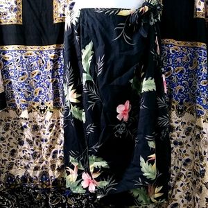 Plus Size Tropical Wrap